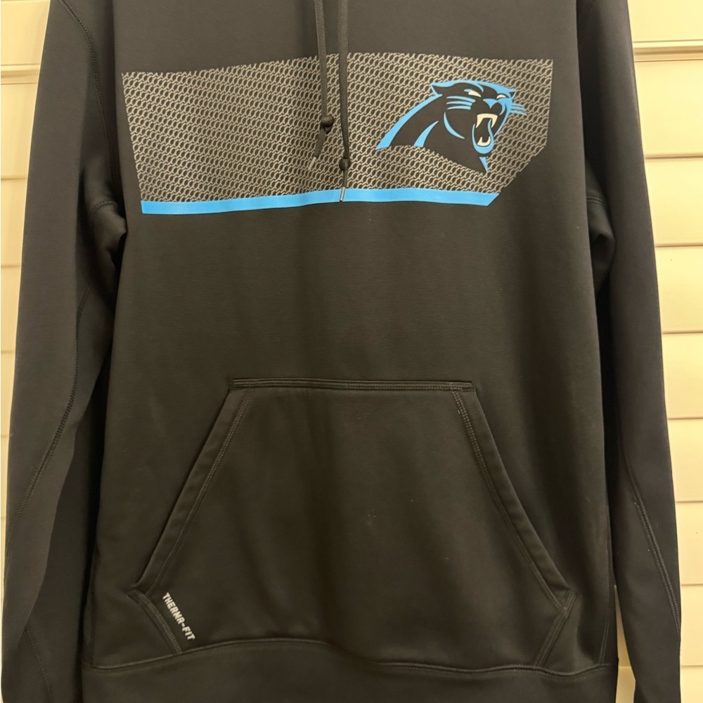 NFL Nike Black Carolina Panthers Hoodie - Picture 2 of 5